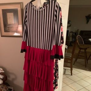 Zadie b’s ruffled long sleeve dress